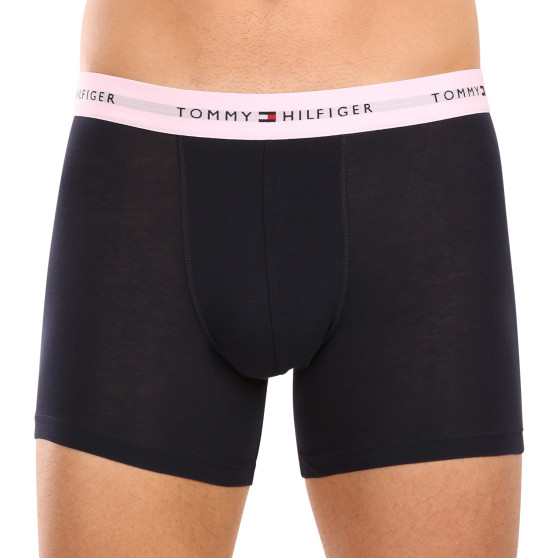 3PACK sötétkék Tommy Hilfiger férfi boxeralsó (UM0UM02765 0VH)