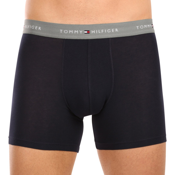 3PACK sötétkék Tommy Hilfiger férfi boxeralsó (UM0UM02765 0VH)