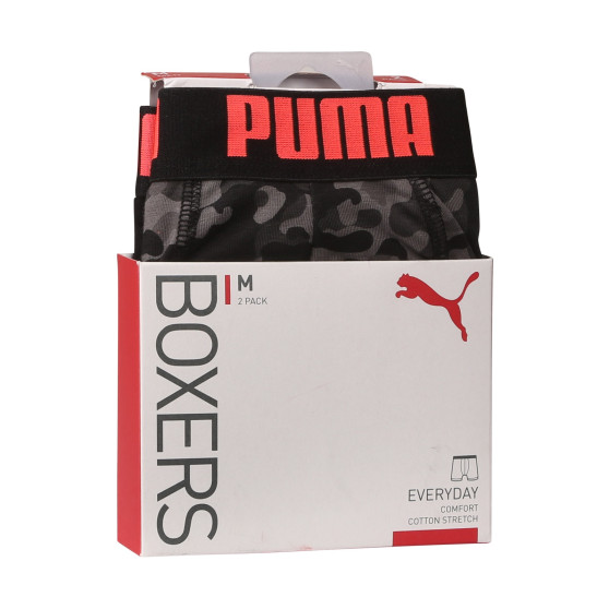 2PACK többszínű Puma férfi boxeralsó (701228672 001)