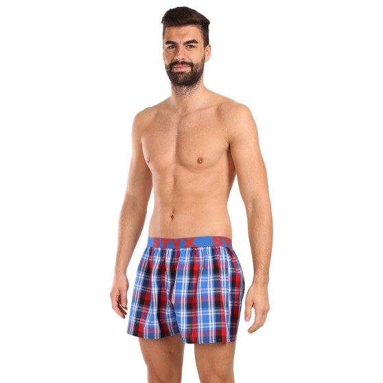 3PACK Tarka férfi klasszikus boxeralsó Styx sport gumi (3B103739)