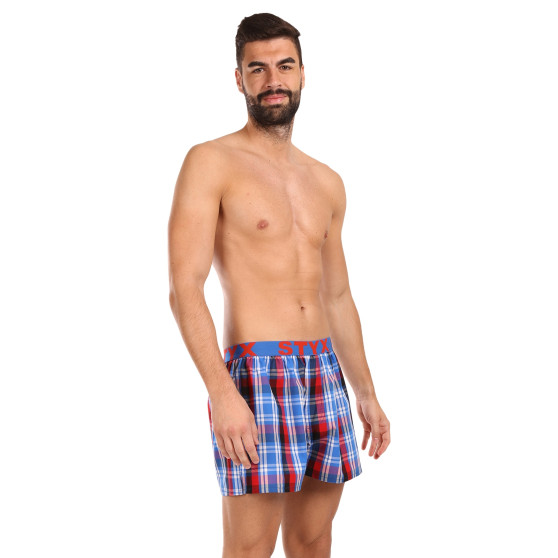 3PACK Tarka férfi klasszikus boxeralsó Styx sport gumi (3B103739)