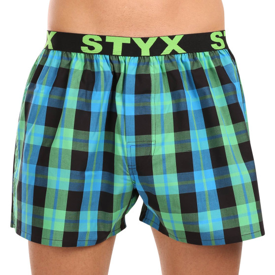 3PACK Tarka férfi klasszikus boxeralsó Styx sport gumi (3B103739)