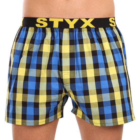 3PACK Tarka férfi klasszikus boxeralsó Styx sport gumi (3B103739)