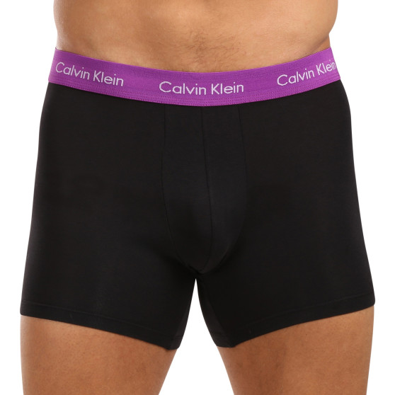 5PACK fekete Calvin Klein férfi boxeralsó (NB3917A-NL5)