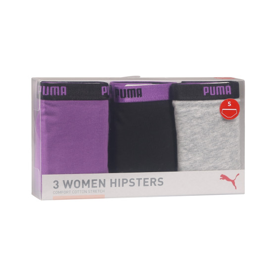 3PACK tarka Puma női alsók (503007001 004)