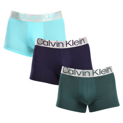 3PACK többszínű Calvin Klein férfi boxeralsó (NB3130A-N2M)