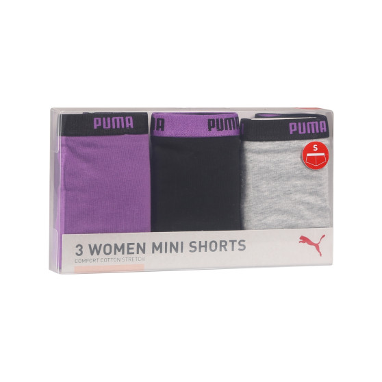 3PACK tarka Puma női alsók (503006001 004)