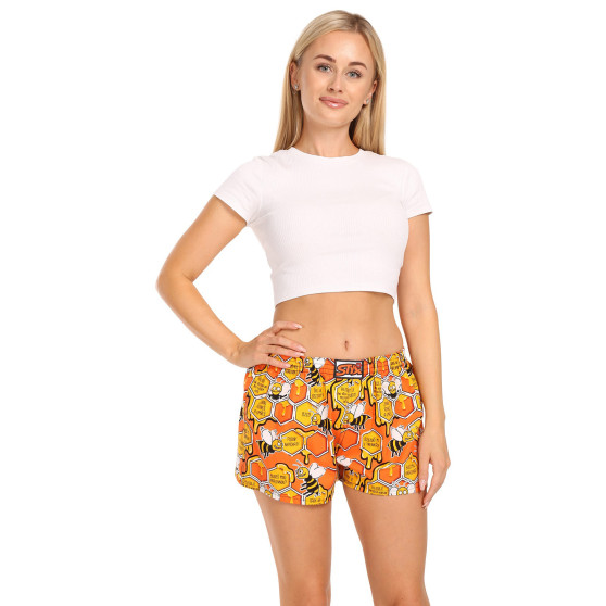 3PACK női klasszikus boxeralsó Styx art klasszikus gumi multicolour (3K14744)