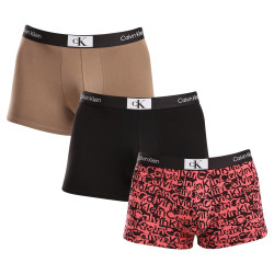 3PACK tarka Calvin Klein férfi boxeralsó (NB3528E-N26)