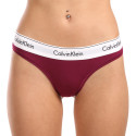 Női tanga Calvin Klein lila (F3786E-VGP)