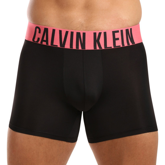 3PACK fekete Calvin Klein férfi boxeralsó (NB3612A-MDL)