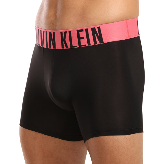 3PACK fekete Calvin Klein férfi boxeralsó (NB3612A-MDL)