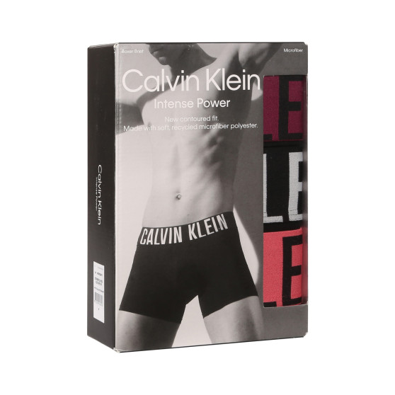 3PACK fekete Calvin Klein férfi boxeralsó (NB3612A-MDL)