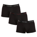 3PACK fekete Calvin Klein férfi boxeralsó (U2664G-NOU)