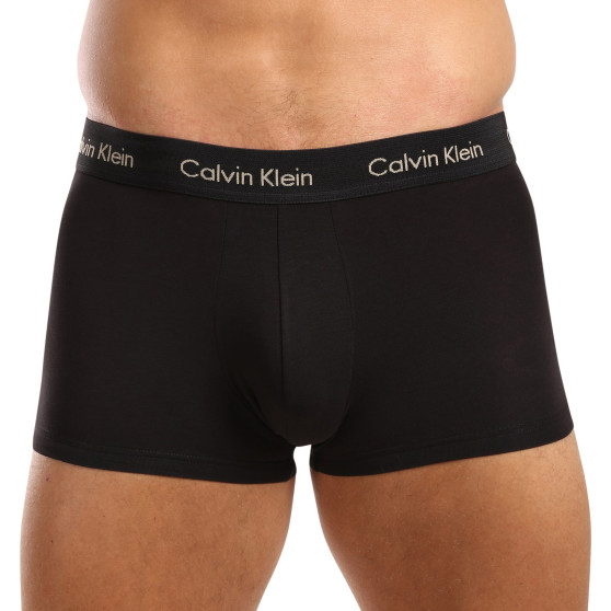 3PACK fekete Calvin Klein férfi boxeralsó (U2664G-NOU)