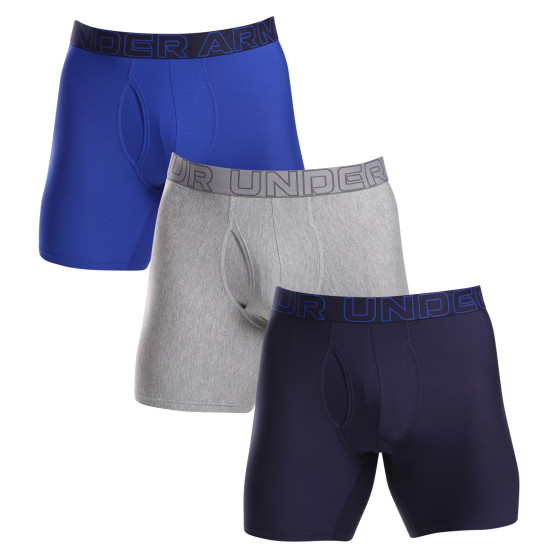 3PACK többszínű Under Armour férfi boxeralsó (1383884 410)