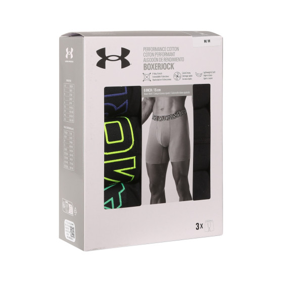 3PACK többszínű Under Armour férfi boxeralsó (1383889 002)