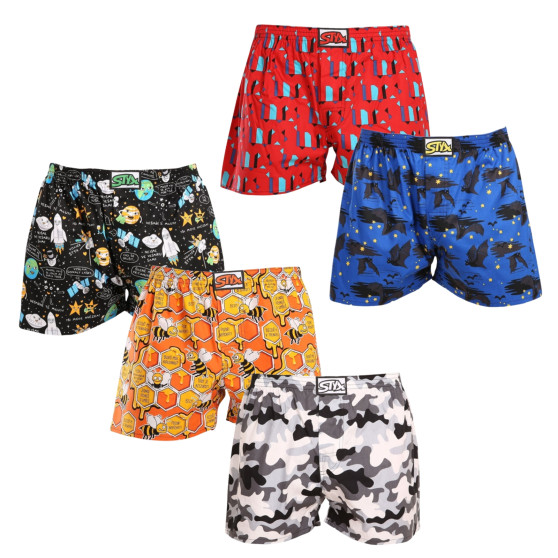 Tarka art 5PACK férfi klasszikus boxeralsó Styx klasszikus gumi (5A1474989)