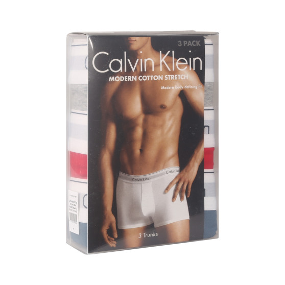 3PACK többszínű Calvin Klein férfi boxeralsó (NB2380A-N2I)