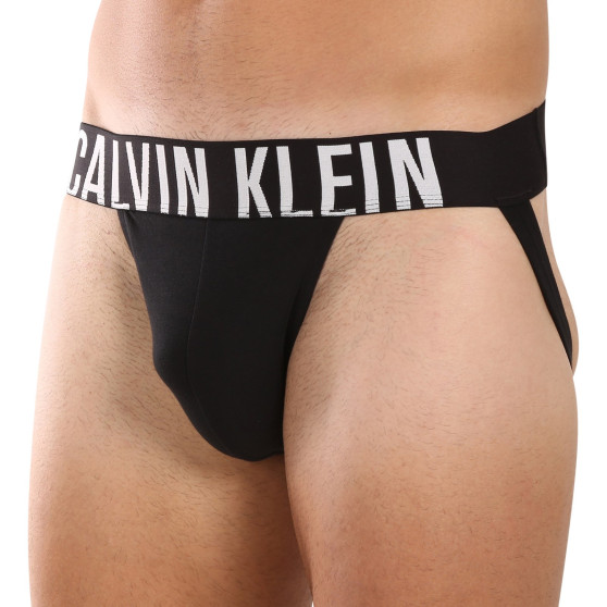 3PACK Fekete Calvin Klein férfi jocks (NB3606A-LXR)