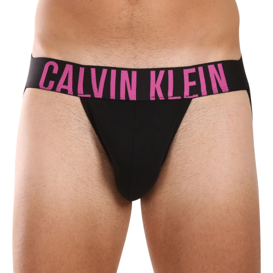 3PACK Fekete Calvin Klein férfi jocks (NB3606A-LXR)