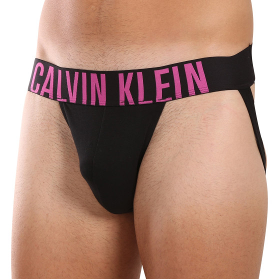 3PACK Fekete Calvin Klein férfi jocks (NB3606A-LXR)