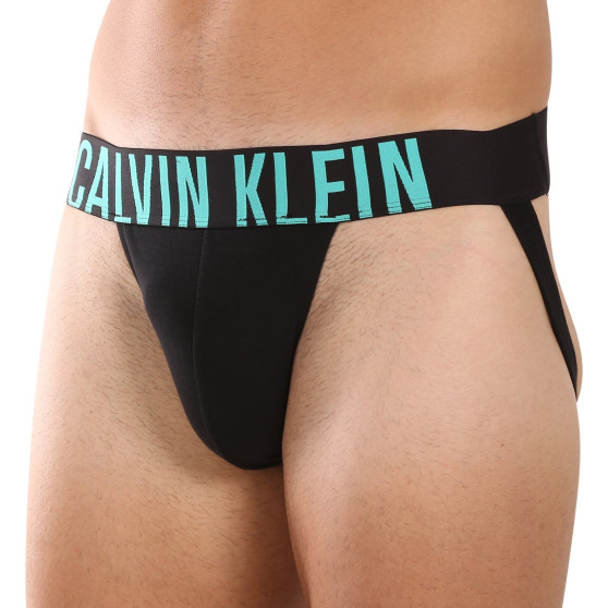 3PACK Fekete Calvin Klein férfi jocks (NB3606A-LXR)