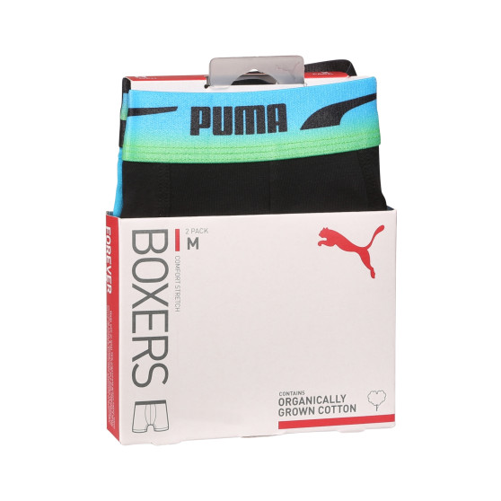 2PACK többszínű Puma férfi boxeralsó (701225879 002)