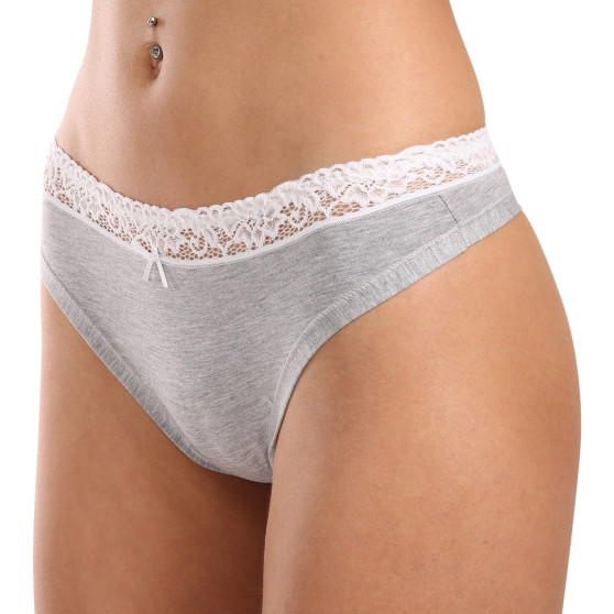 Lovelygirl Szürke  női tanga (8307-grey)