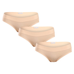 3PACK Bézs Lovelygirl női bugyi (4999-nude)