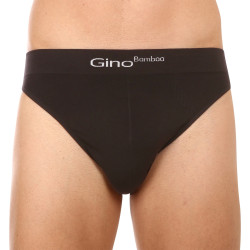 Gino Sérült csomagolás - Férfi alsónadrág bambusz fekete (50003)