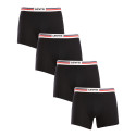 4PACK fekete Levis férfi boxeralsó (701224292 001)