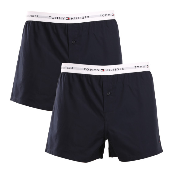 2PACK Kék Tommy Hilfiger Férfi klasszikus boxeralsó (UM0UM03376 0SU)