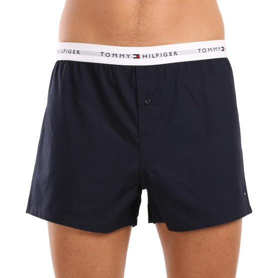 2PACK Kék Tommy Hilfiger Férfi klasszikus boxeralsó (UM0UM03376 0SU)