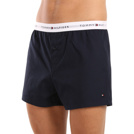 2PACK Kék Tommy Hilfiger Férfi klasszikus boxeralsó (UM0UM03376 0SU)