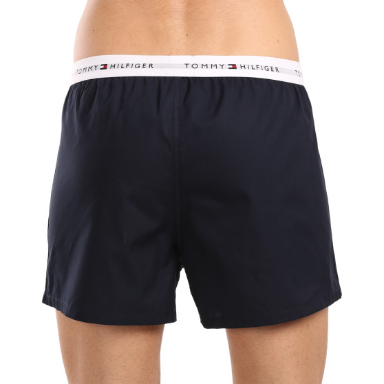 2PACK Kék Tommy Hilfiger Férfi klasszikus boxeralsó (UM0UM03376 0SU)