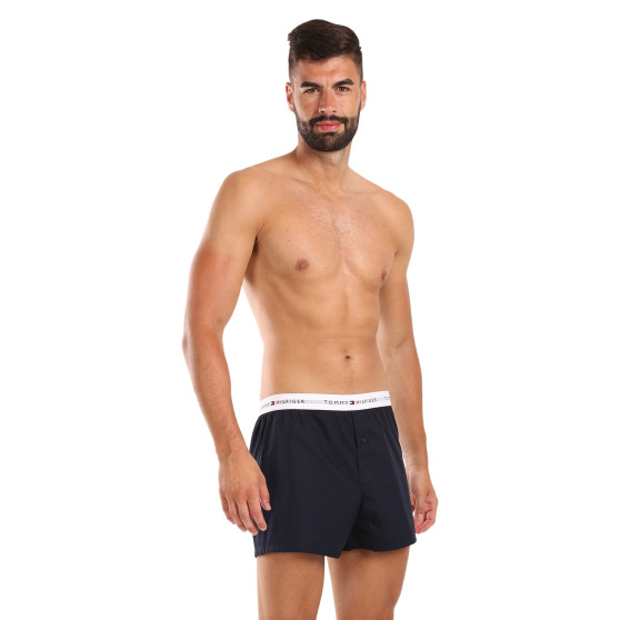 2PACK Kék Tommy Hilfiger Férfi klasszikus boxeralsó (UM0UM03376 0SU)