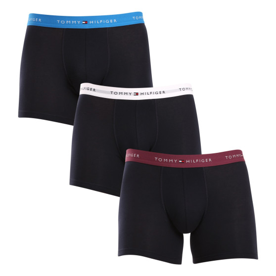 3PACK sötétkék Tommy Hilfiger férfi boxeralsó (UM0UM02765 0VZ)