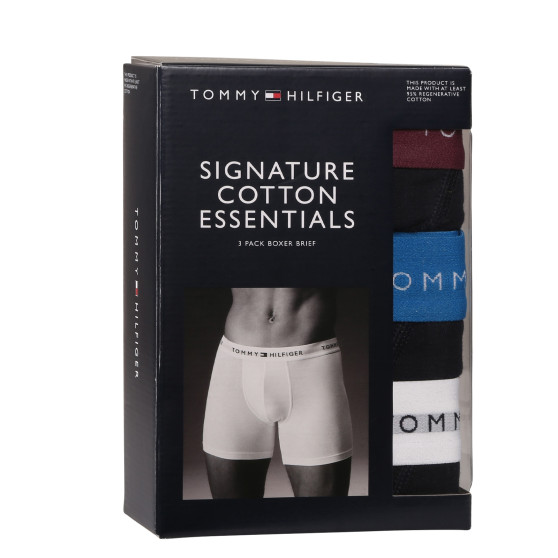 3PACK sötétkék Tommy Hilfiger férfi boxeralsó (UM0UM02765 0VZ)