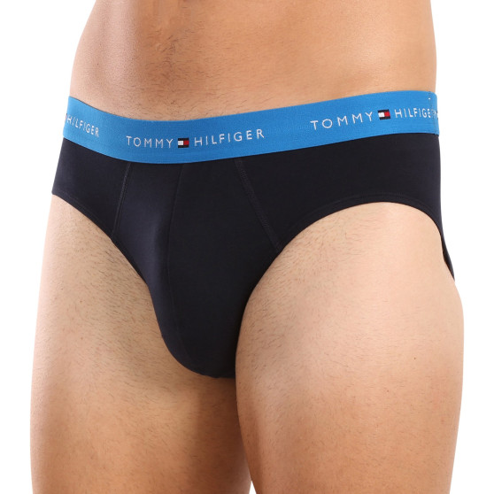 3PACK sötétkék Tommy Hilfiger férfi slip alsónadrág (UM0UM02904 0VZ)