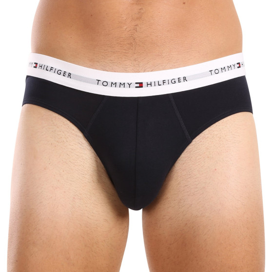 3PACK sötétkék Tommy Hilfiger férfi slip alsónadrág (UM0UM02904 0VZ)