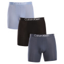 3PACK többszínű Calvin Klein férfi boxeralsó (NB3188A-PU5)