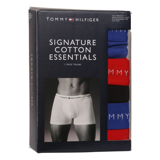 3PACK többszínű Tommy Hilfiger férfi boxeralsó (UM0UM03438 0WH)