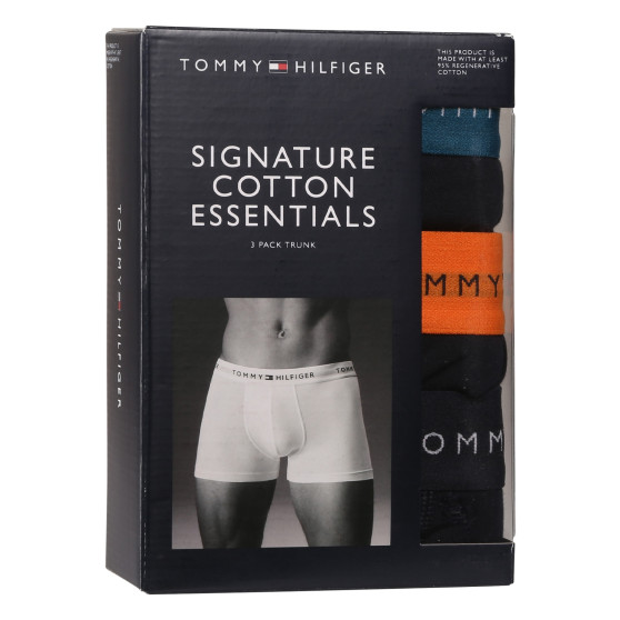 3PACK sötétkék Tommy Hilfiger férfi boxeralsó (UM0UM02763 0VH)