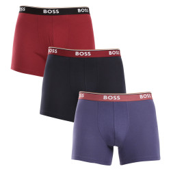 3PACK többszínű BOSS férfi boxeralsó (50517828 984)