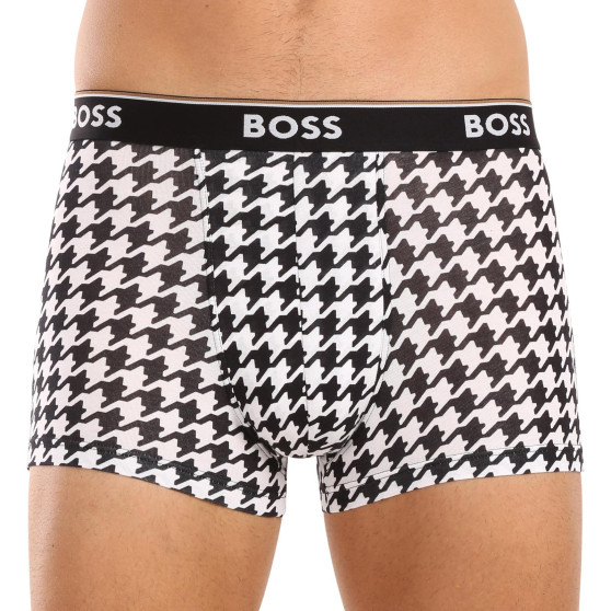 3PACK többszínű BOSS férfi boxeralsó (50517829 965)