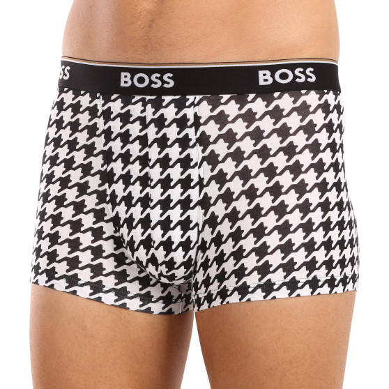 3PACK többszínű BOSS férfi boxeralsó (50517829 965)