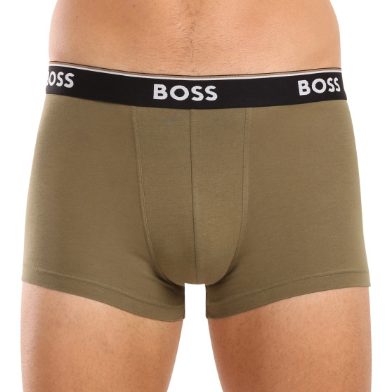 3PACK többszínű BOSS férfi boxeralsó (50517829 965)