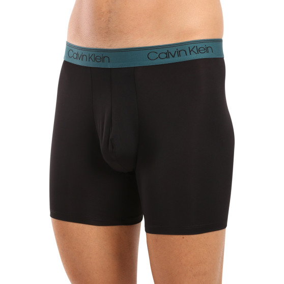 3PACK fekete Calvin Klein férfi boxeralsó (NB2570A-Q7E)