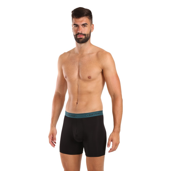 3PACK fekete Calvin Klein férfi boxeralsó (NB2570A-Q7E)